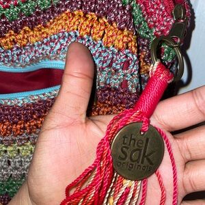 The Sak Multicolor Crochet Bag